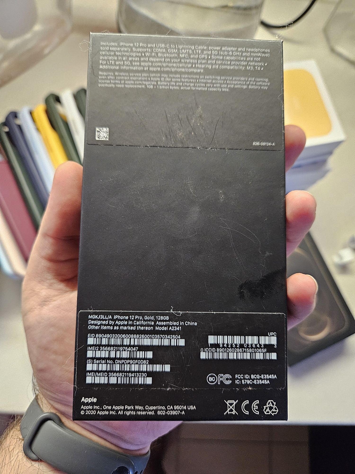 Iphone 12 Pro Gold 128gb Ідеал 85% Neverlock повний комплект MGKJ3LL/A