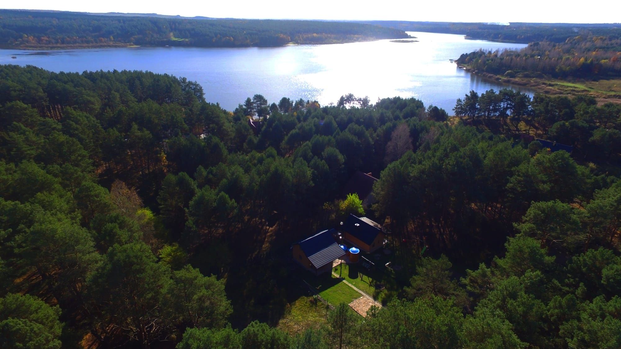 Domek letniskowy Pietryna Sauna Balia Kajak Chańcza Do wynajęcia