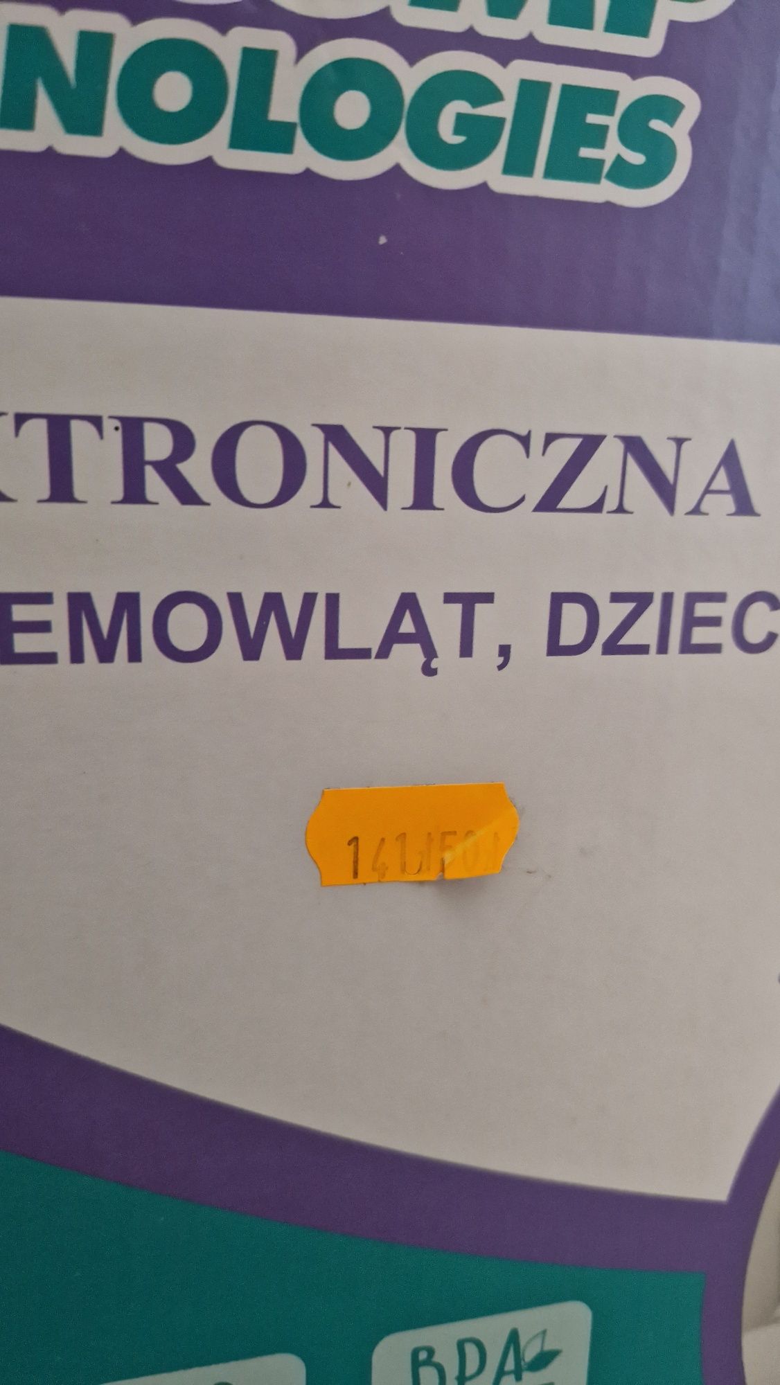 Elektroniczna waga MesMed 2w1 dla niemowąt, dzieci i dorosłych