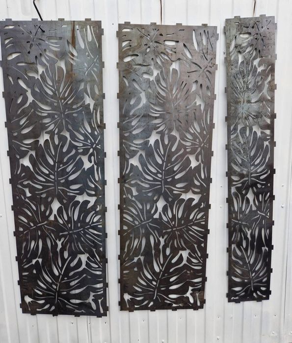 Лазерна різка металу Декоративні металеві вставки Ворота жалюзі Паркан