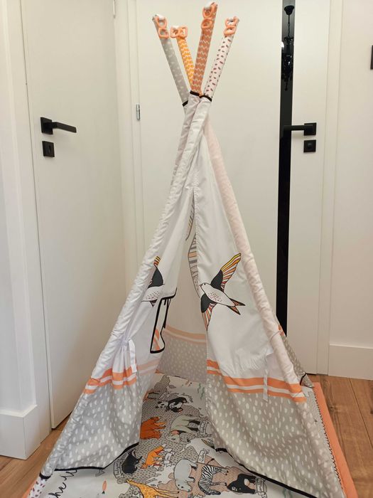 Mata edukacyjna namiot Tipi Kinderkraft