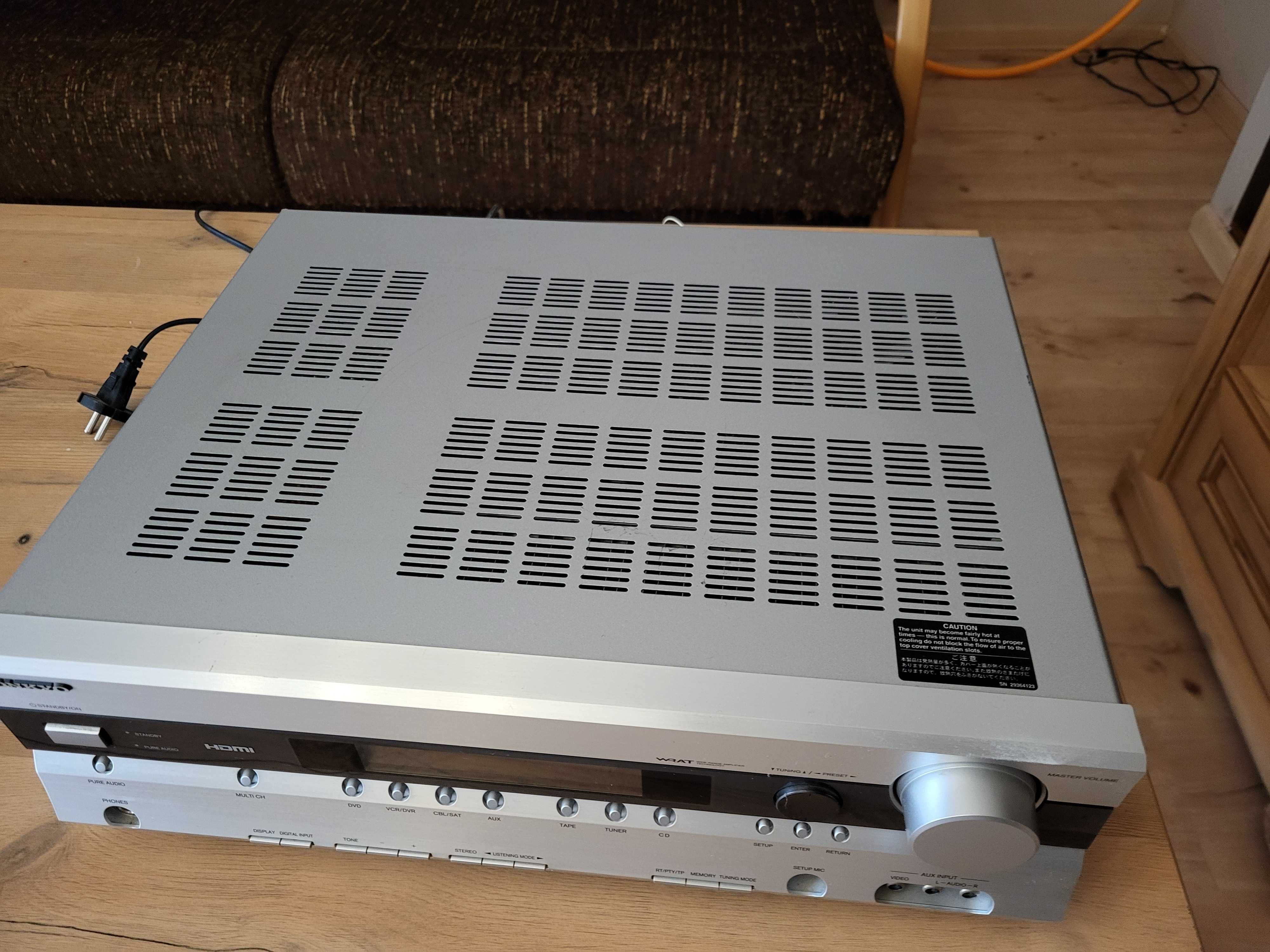 amplituner ONKYO HT-R508 5 kanałów 560W - KLASYK, Stan idealny