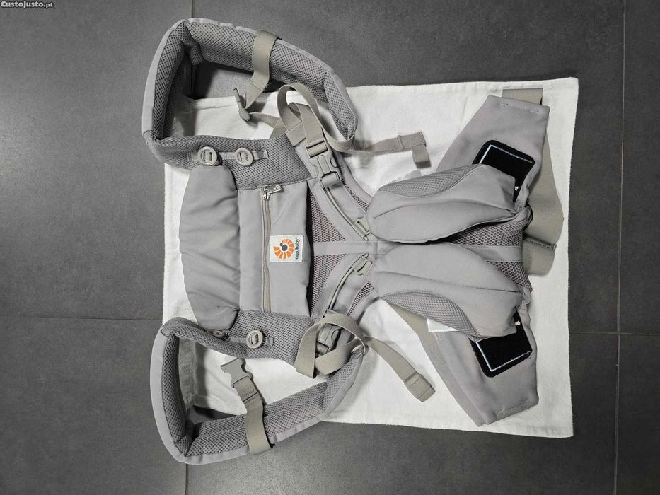 Marsúpio cinza em bom estado pouco uso