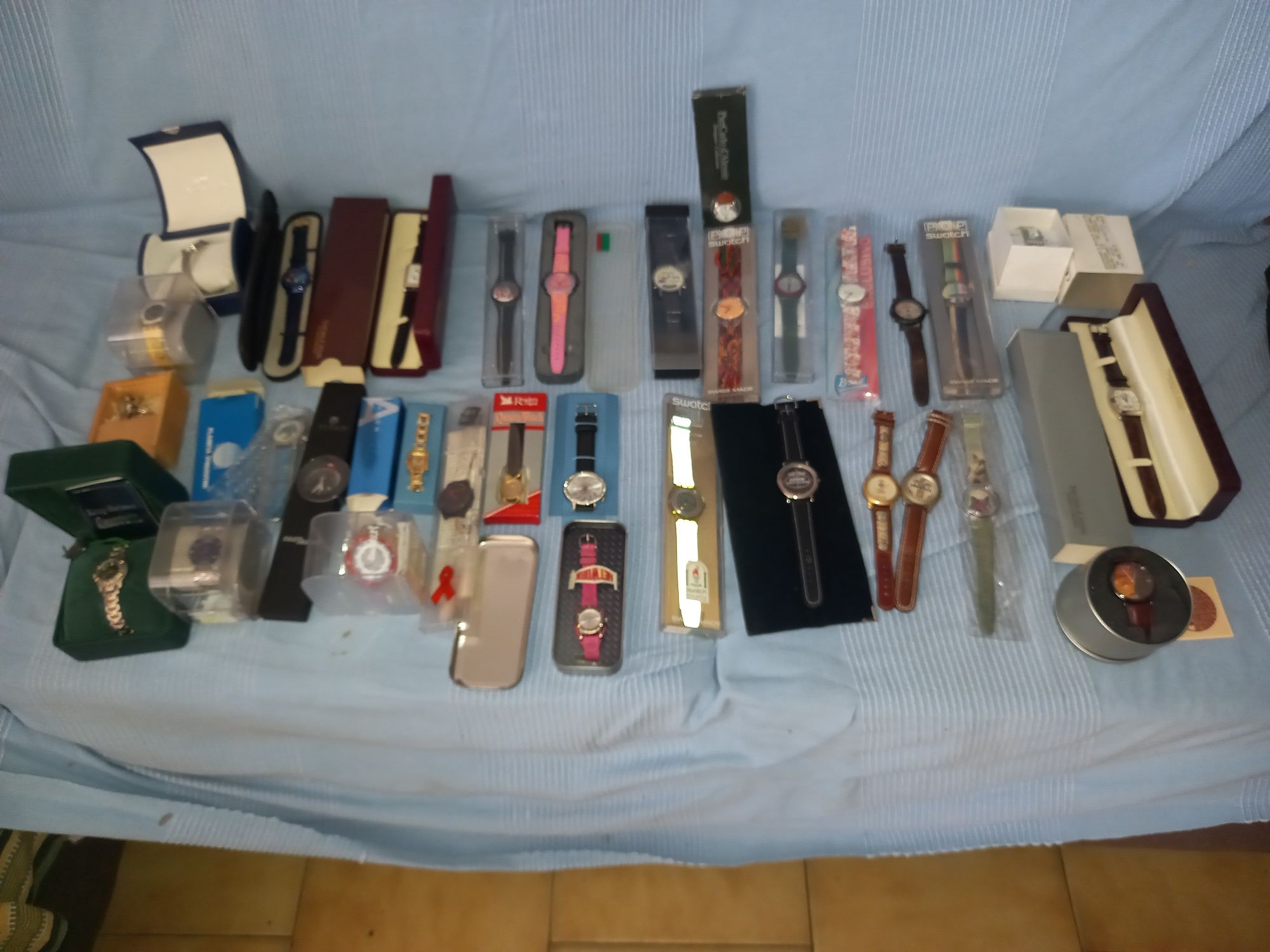 Lote de relógios de coleção