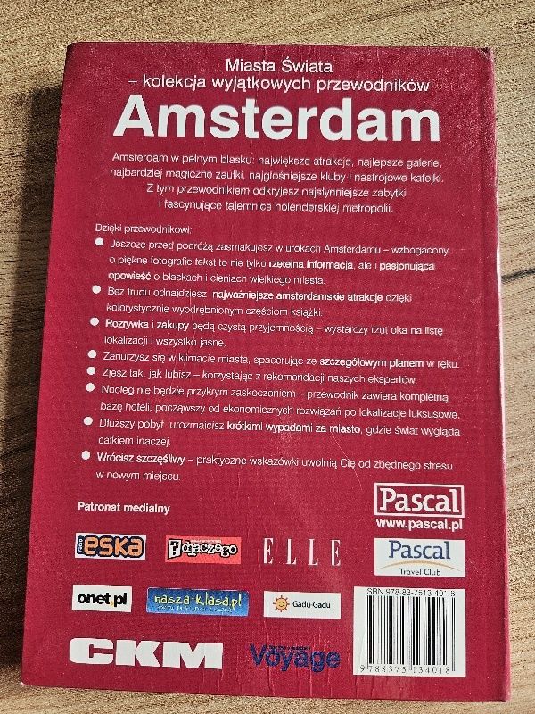 Amsterdamie miasta świata przewodnik Pascal