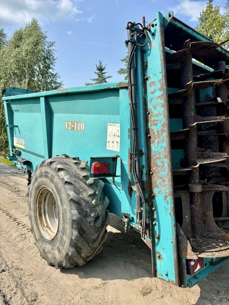 Rozrzutnik Rolland V2-140 10/12 ton w oryginale, stan bdb