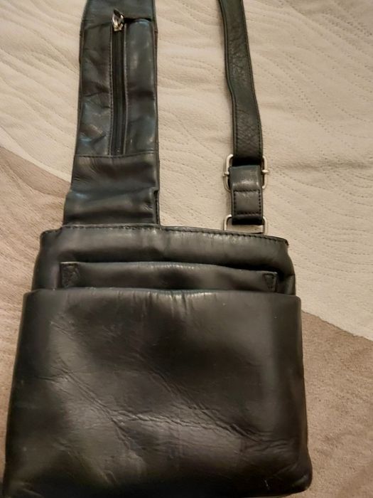 Skóra naturalna bardzo miękka,16x18cm torebka