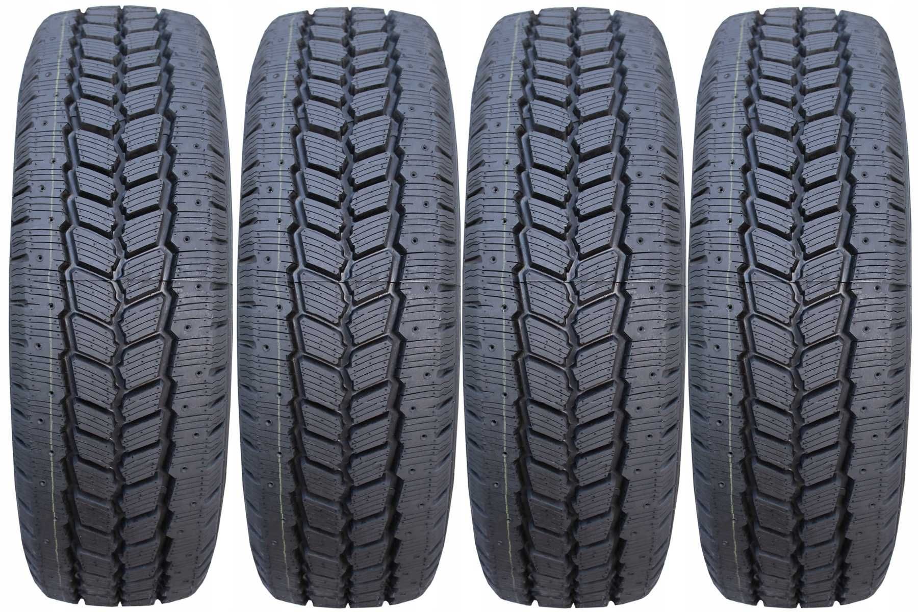 4x Opony Bieżnikowane 195/75R16C Zimowe Nowe Aglis