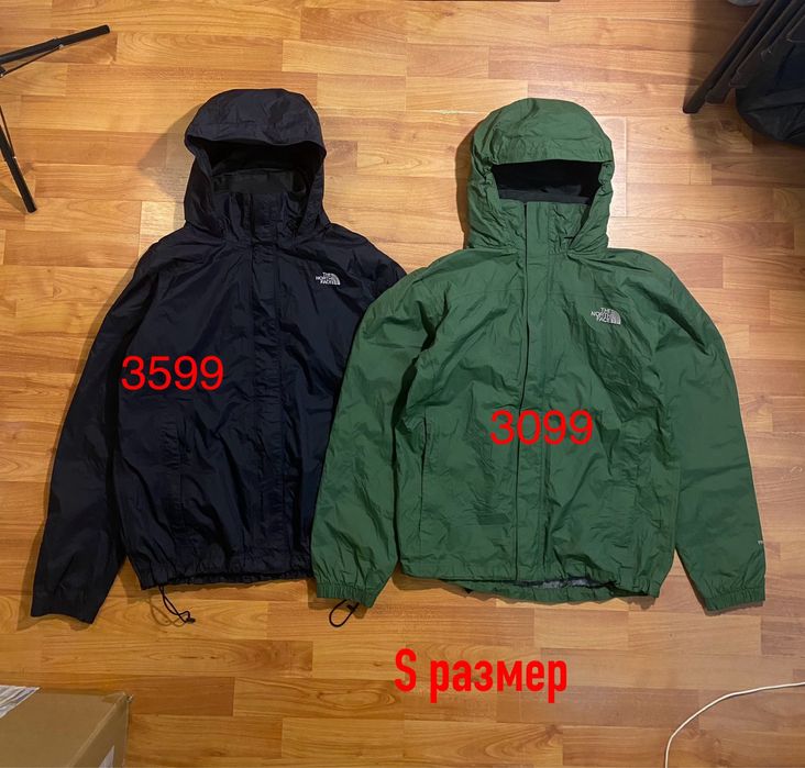 (S,M,L,XL) Черная весенняя курточка на мембране THE NORTH FACE TNF