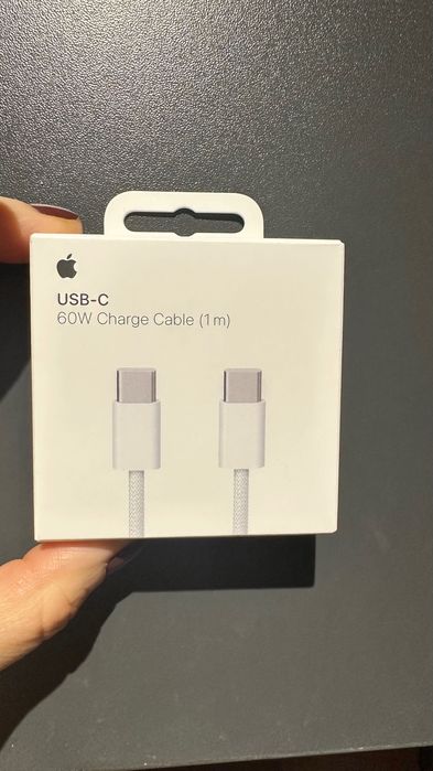 Oryginalny kabel Apple USB-C 60W, 1m– nowy