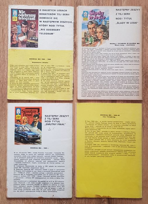 Kapitan Żbik - 1 wydanie kompletna seria czterech części- J.Wróblewski