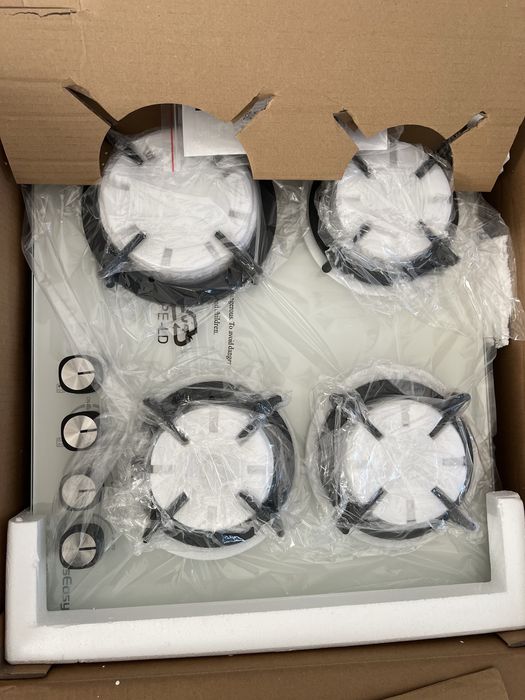 Placa de Encastrar Branca