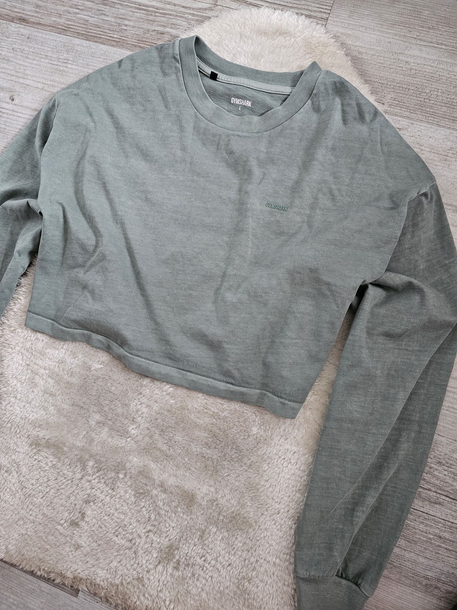 Bluza Gymshark top Long Sleeve Rozmiar L Oversize Koszulka Gymshark