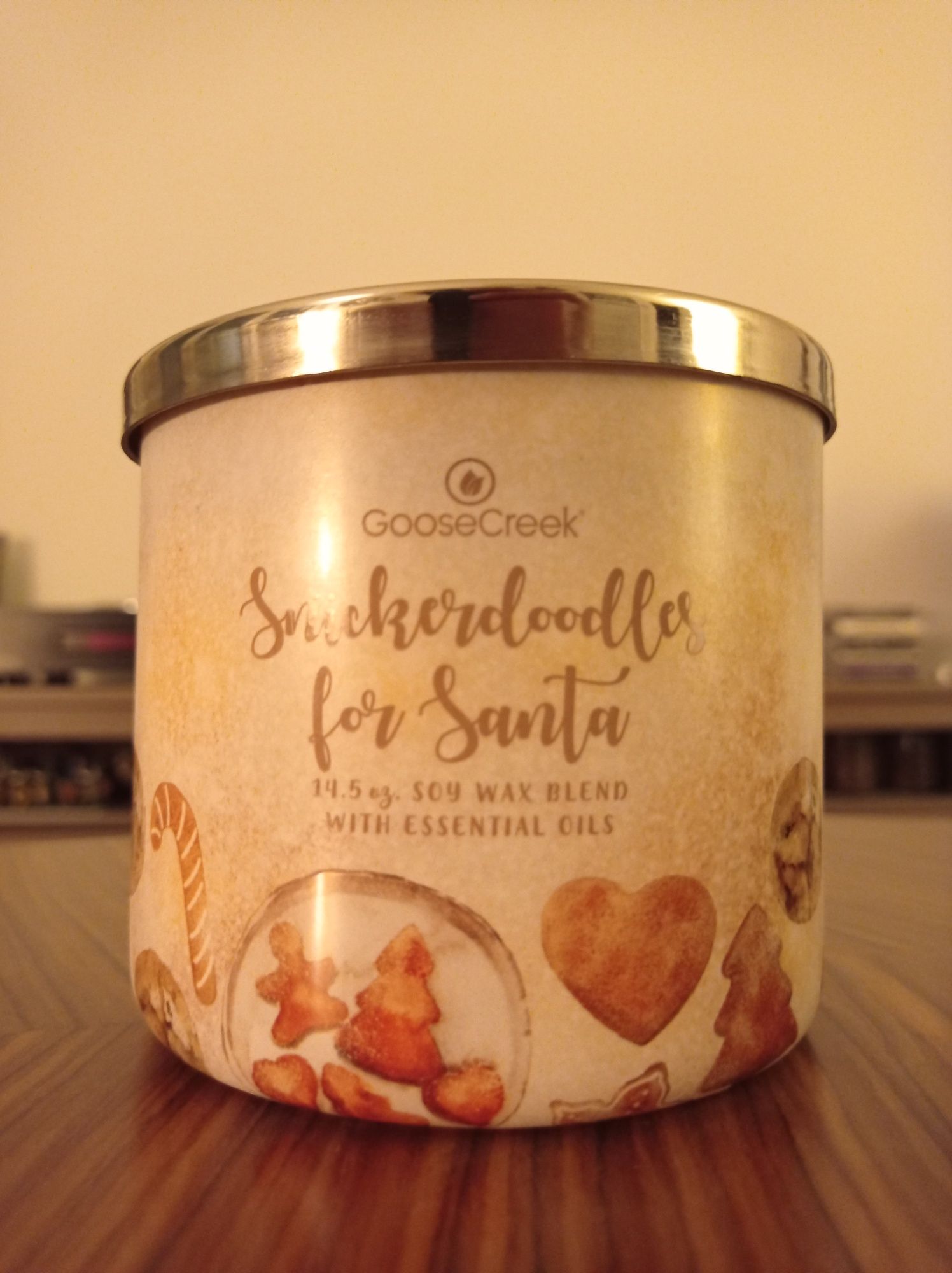 Amerykańska Świeca Tumbler Snickerdoodles for Santa Goose Creek Candle