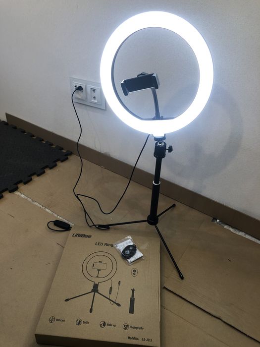 Led ring swiatlo you tube smartphone ios wifi smarthome