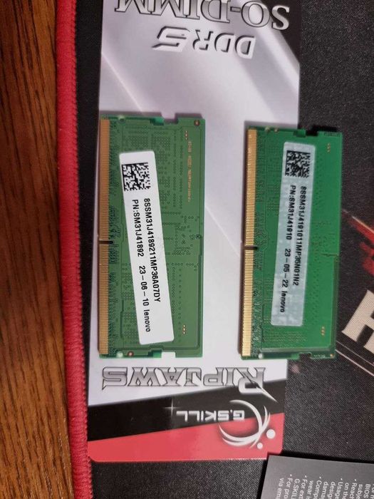 Оперативна пам'ять 16GB 2x8 ddr5 sodimm 5600