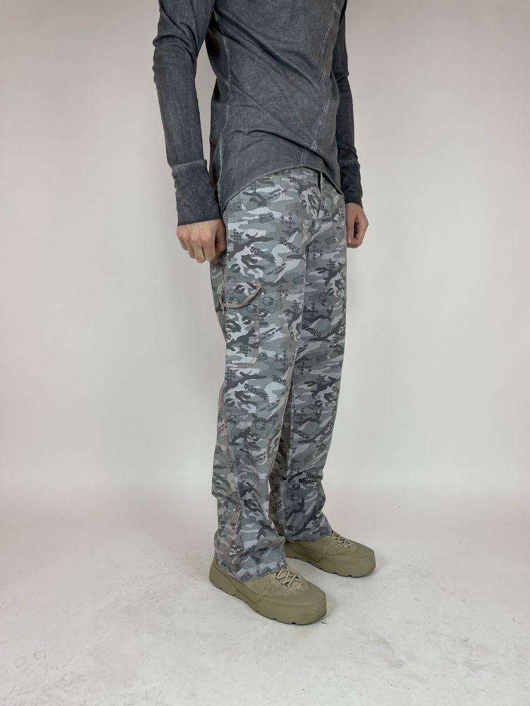 Камуфляжні штани AIRWALK CAMOUFLAGE cargo pants hip hop р. 34