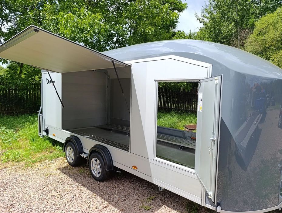 Debon Fourgon Roadster C2000  Kryta laweta Debon Fourgon C2000 Roadster aluminium DOSTĘPNA OD RĘKI!