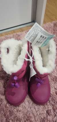 Botas menina neve