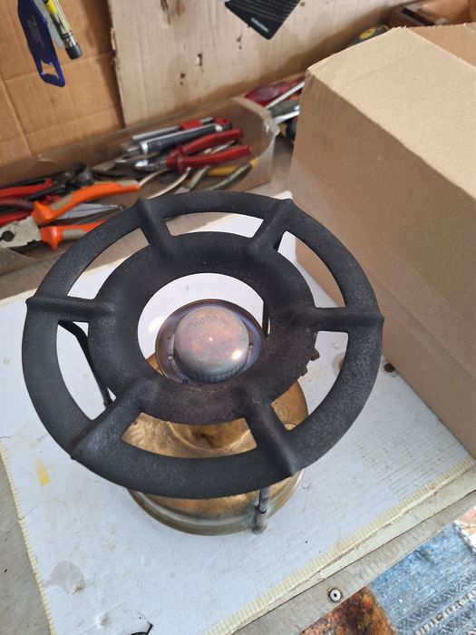 Fogão antigo a petróleo