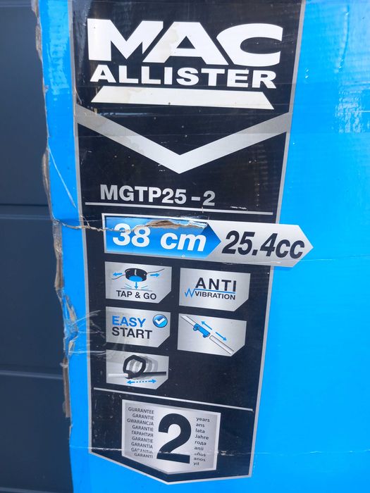 Kosa podkaszarka Macallister MGTP25-2 nowa !! lekka