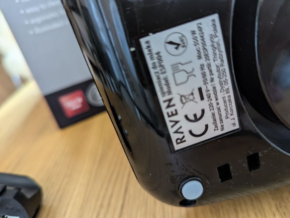 spieniacz indukcyjny firmy RAVEN