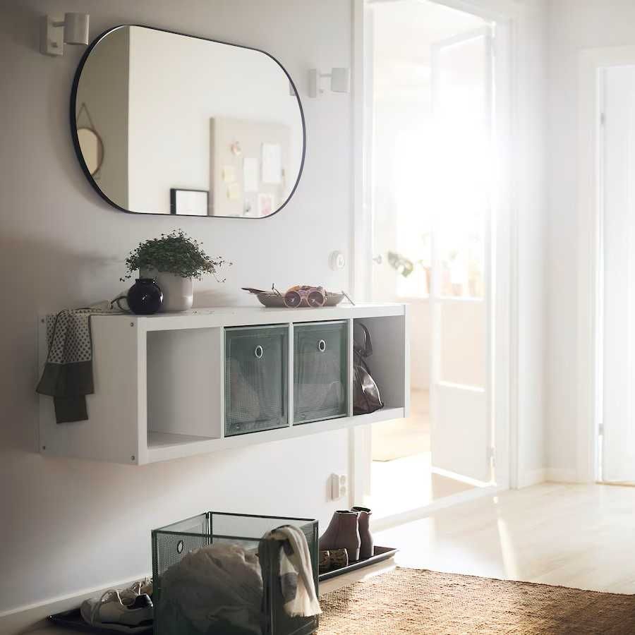 KALLAX Regał, biały, 42x147 Nowy w kartonie Ikea