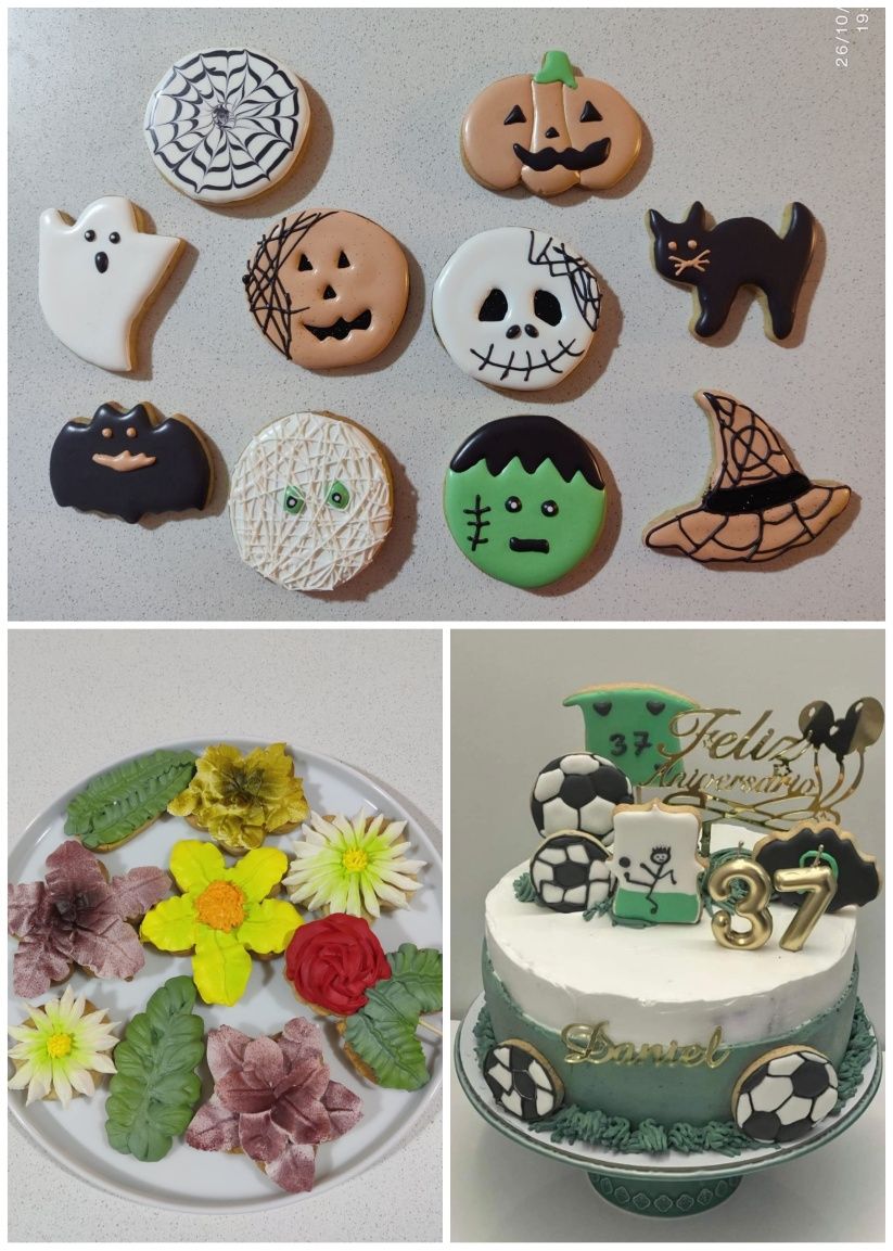 Bolachas, cupcakes, popcakes