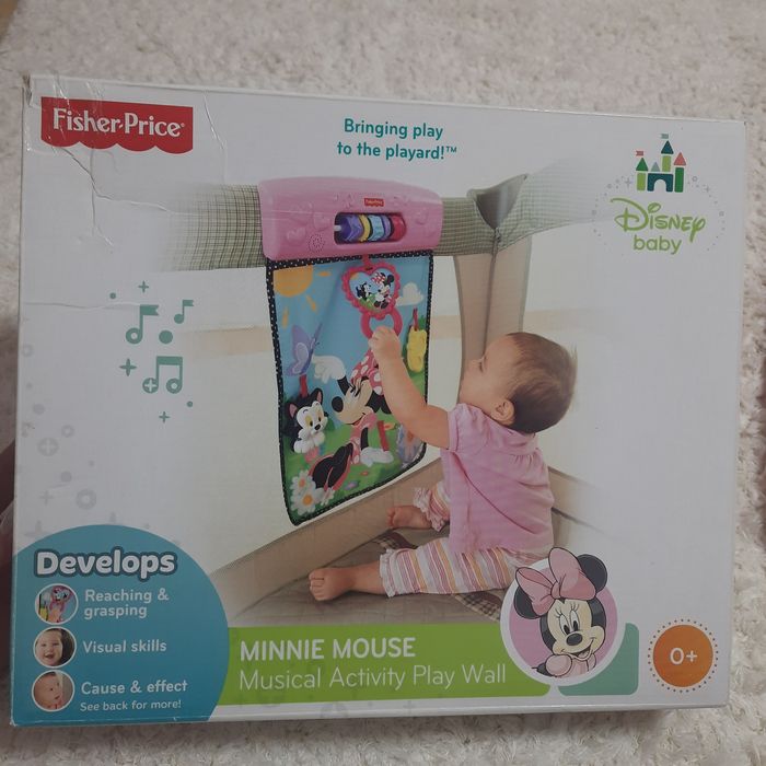 Fisher Price Disney Minnie Mouse дитячий музичний килимок
