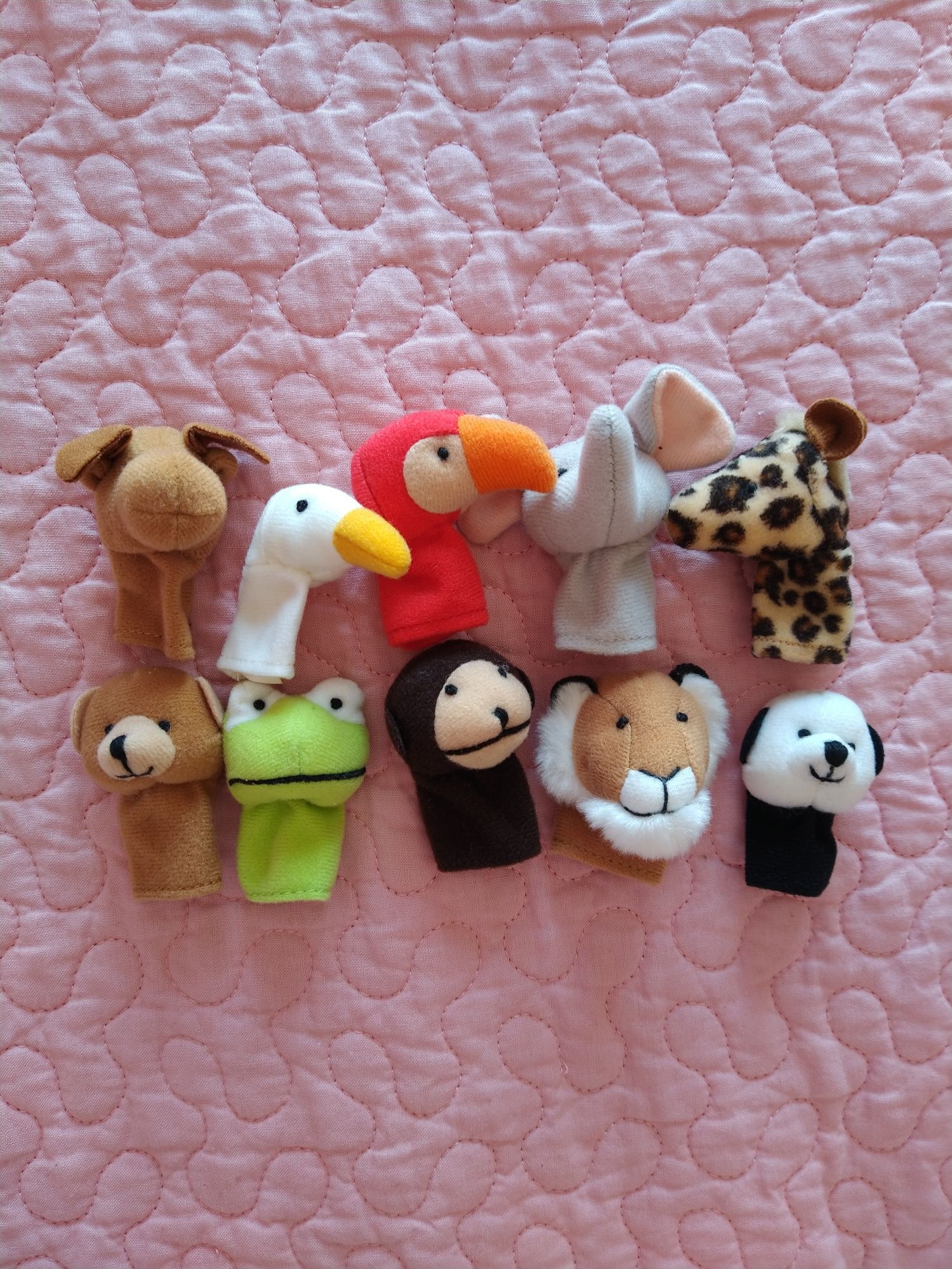 Finger puppets de animais