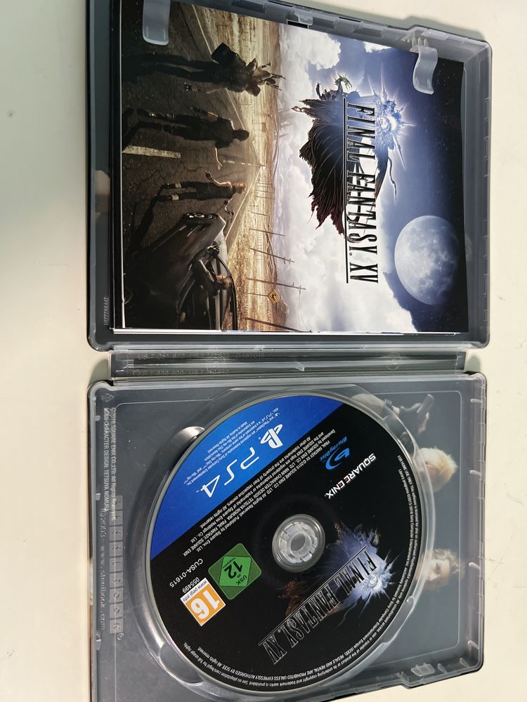 #910 Final Fantasy xv special edition metalbox metal box gra ps4