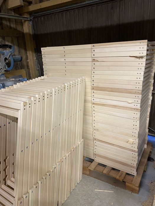 Stelaż do leżaka ogrodowego