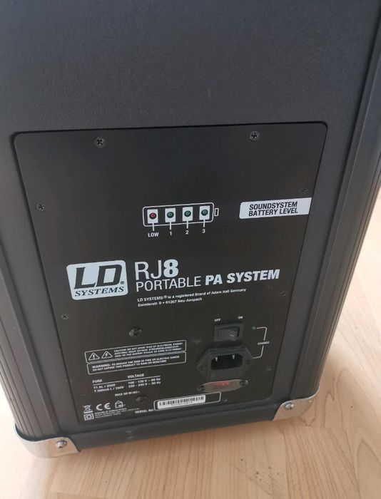 Мобильный комбик LD Systems Road Jack 8