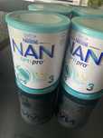 Latas de leite NAN opti pro 3