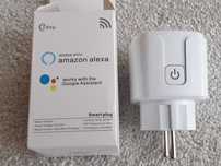 Wtyczka zdalny przełącznik 20A miernik mocy, timer WiFi TUYA/SmartLife