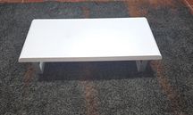 Mesa de centro,  lacada a branco