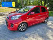 Kia Picanto Picanto XL piękny bordo metalic MEGAwyposażenie bwypadkowa bezszkodowa