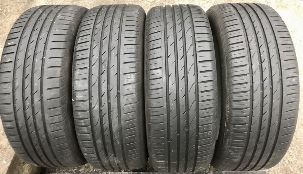 Nexen 215/55r17 комплект лето резина шини б/у літо оригінал