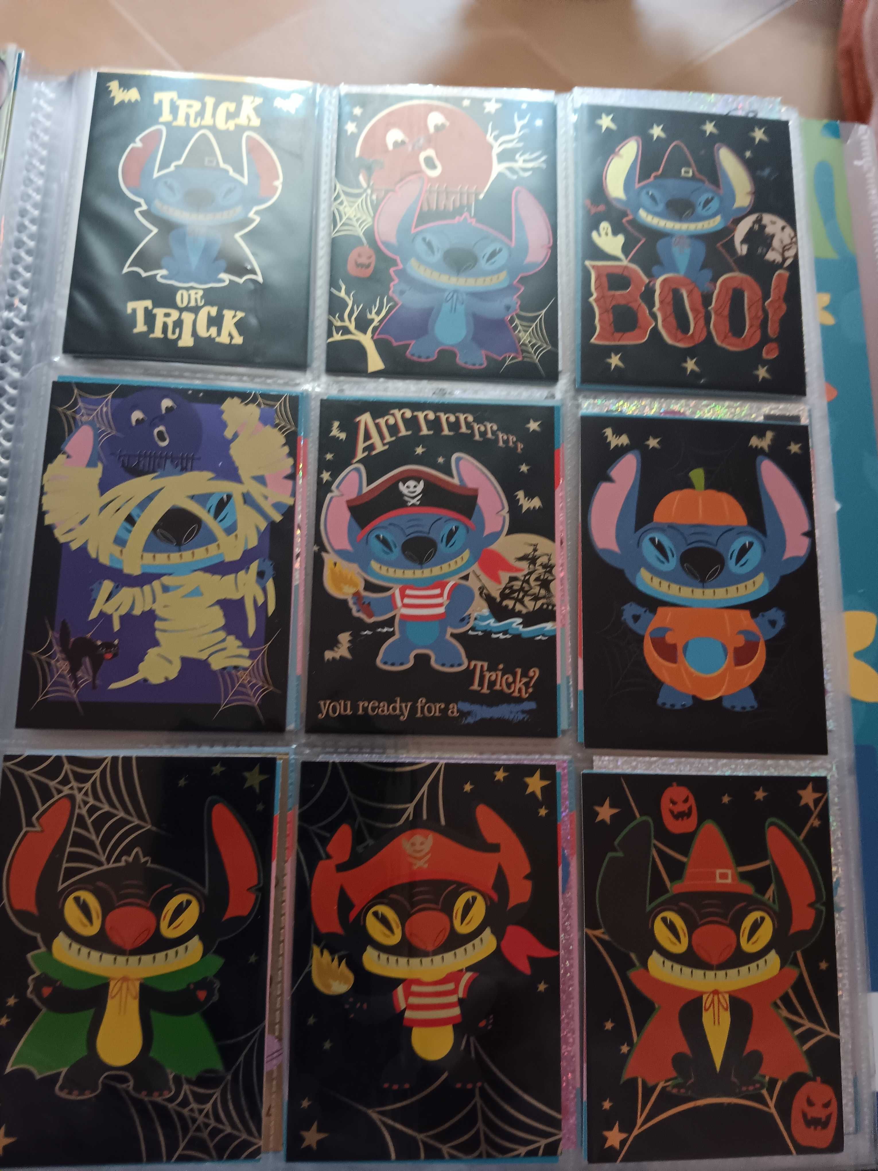 Coleção cartas stitch completa