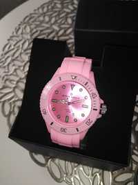 Nowy 5 ATM zegarek różowy sportowy alpha saphir water resistant 50