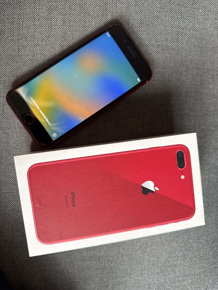 Iphone 8 plus czerwony
