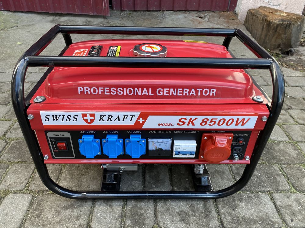 Бензиновий генератор SWISS KRAFT SK 8500w