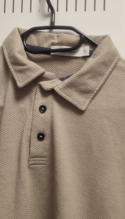 Koszulka polo CK Calvin Klein r. M beż