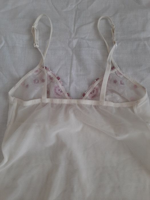 Пенюар сіточка з вишивкою