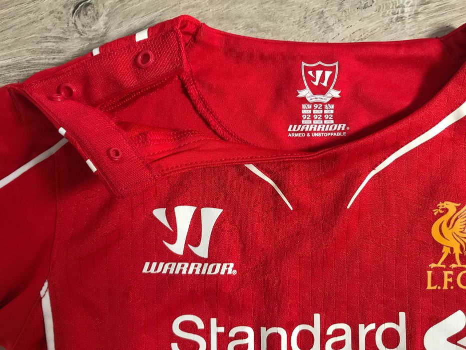 Koszulka piłkarska T shirt piłkarza Liverpool L.F.C rozmiar 92