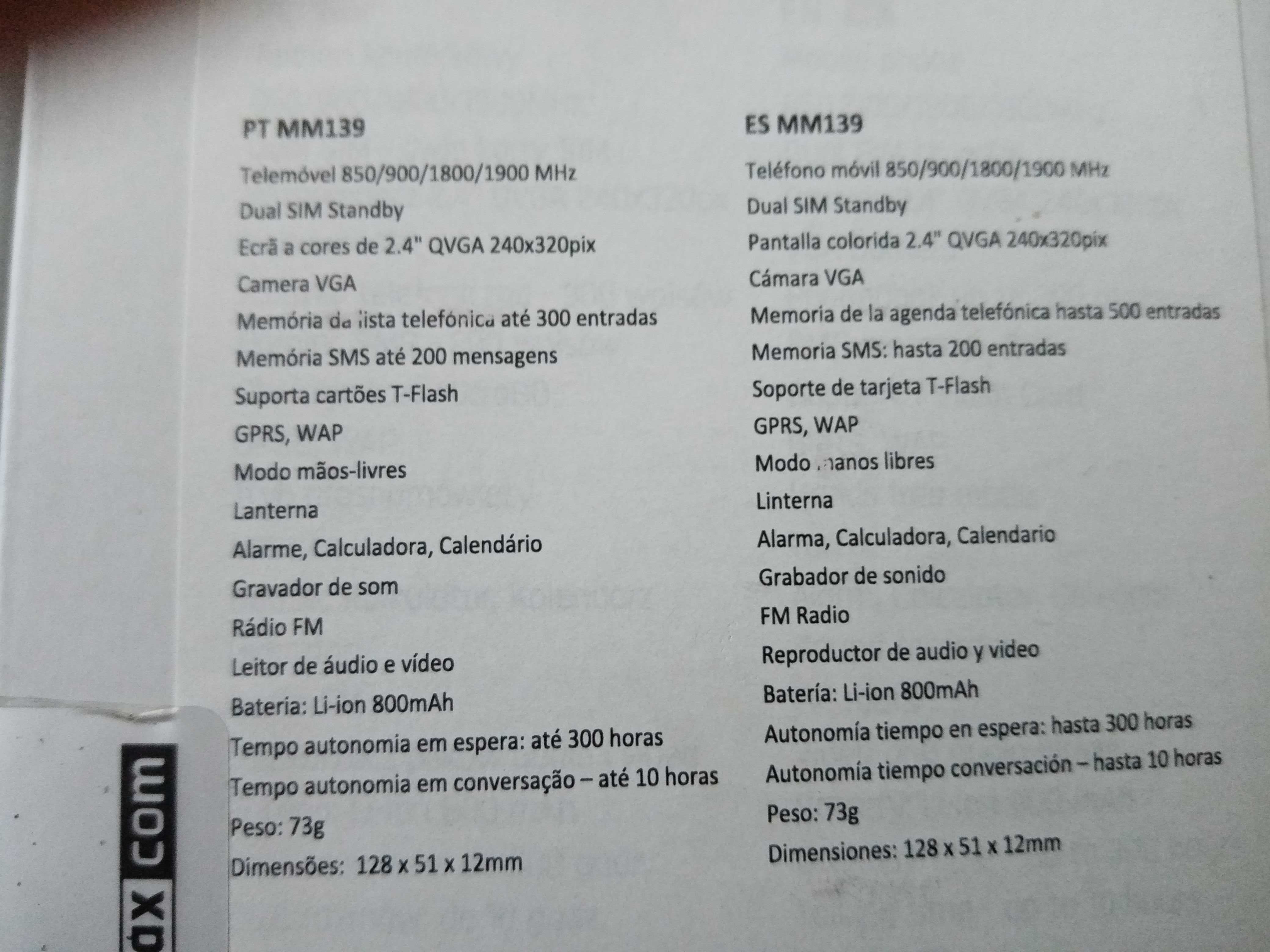 Maxcom Classic MM139