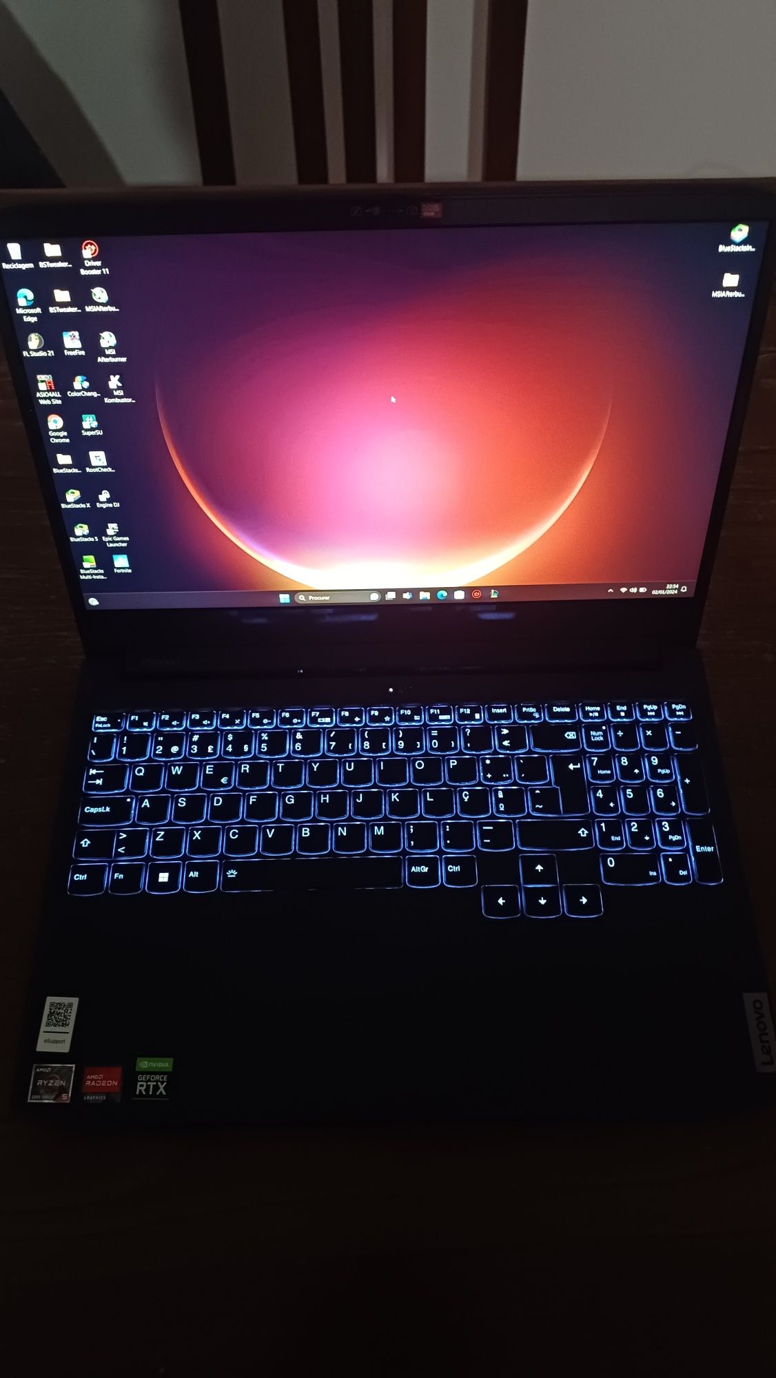 Notebook lenovo novo