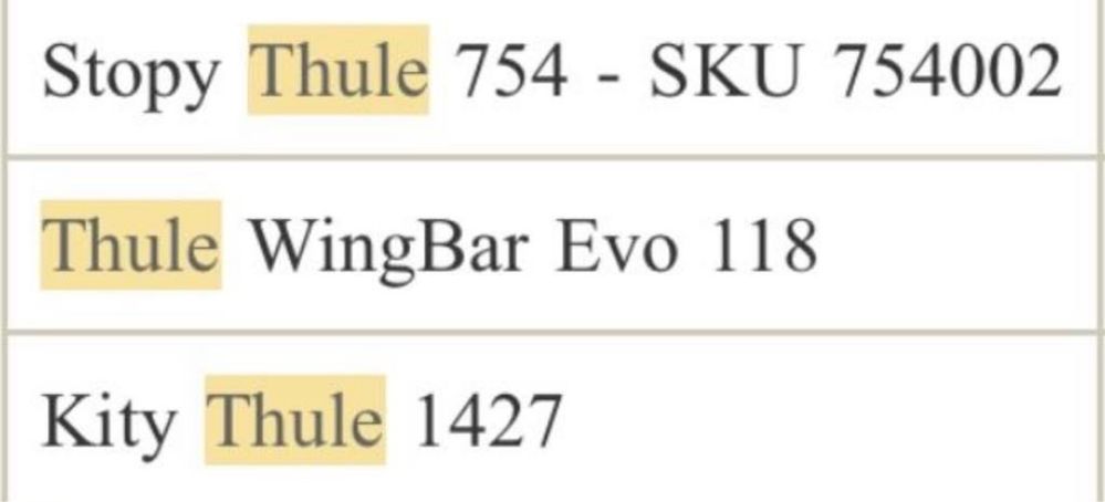 Thule wing bar evo 118 komplet