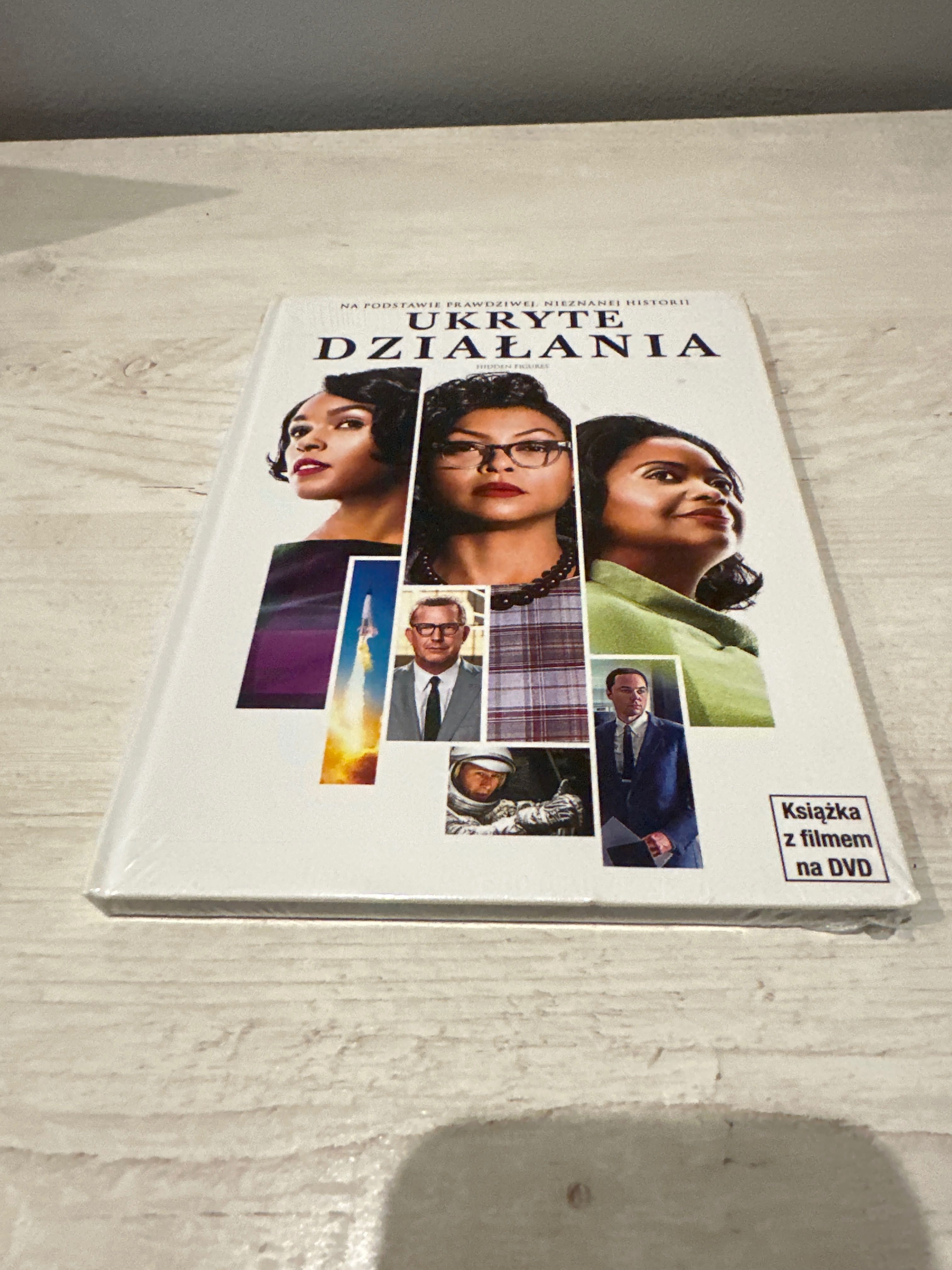 Ukryte działania DVD wydanie książkowe