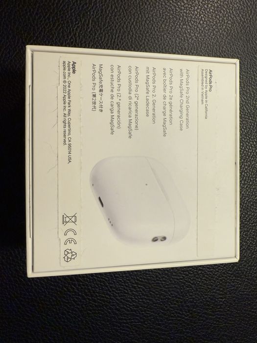 Apple Air Pods Pro 2 Gen. Brak Prawej Słuchawki + Case Gratis